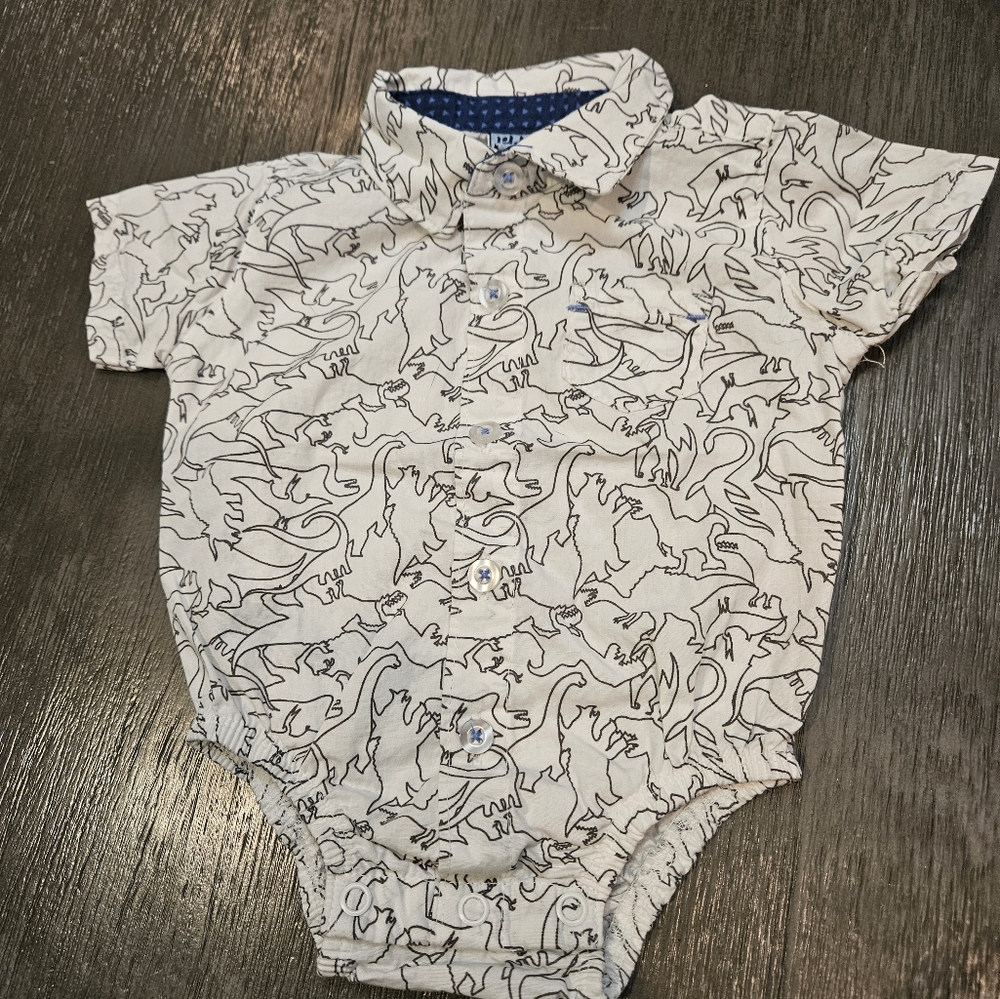 LITTLE LAD SHIRT ONESIE